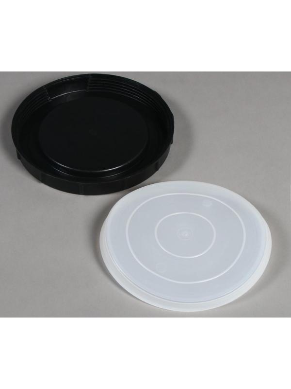 Бочка пищевая, 50 л, горловина 27 см, с крышкой, цвет МИКС