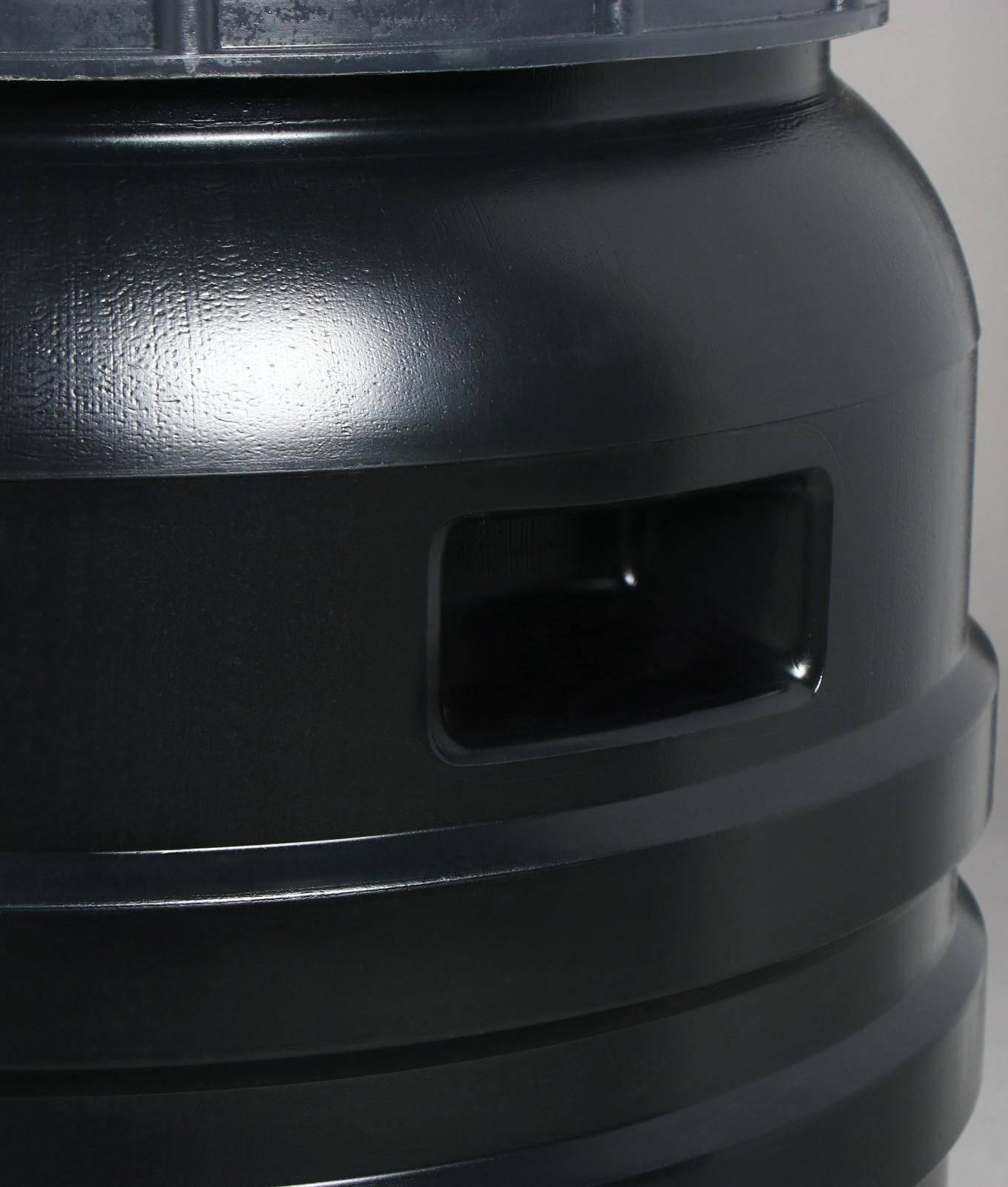 Бочка хозяйственно-бытовая, 50 л, горловина 29 см, с крышкой