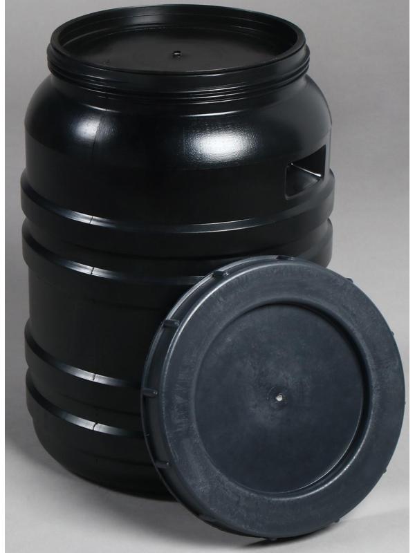 Бочка хозяйственно-бытовая, 50 л, горловина 29 см, с крышкой