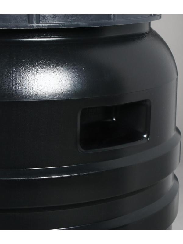 Бочка хозяйственно-бытовая, 50 л, горловина 29 см, с крышкой