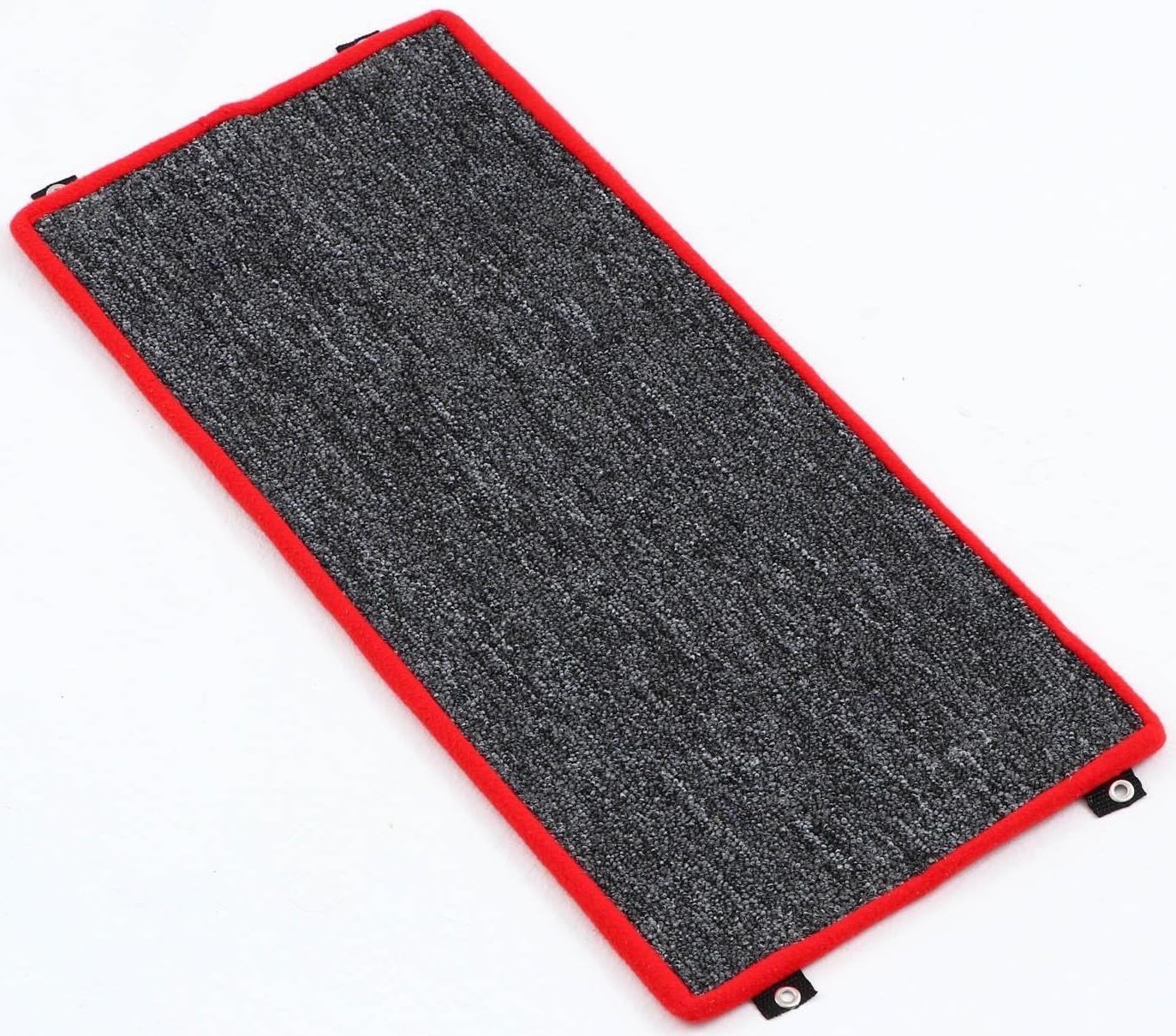 Когтеточка  угловая средняя, ковролиновая с пропиткой, 57 х 13 см  микс цветов