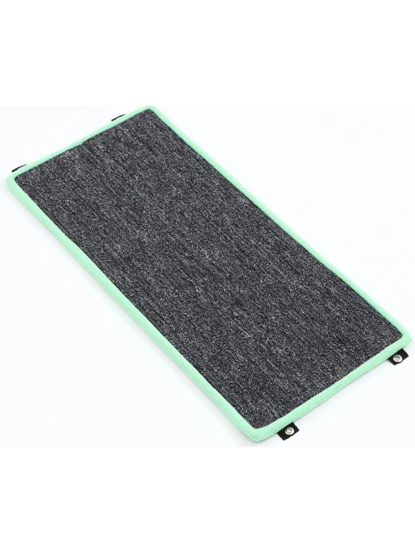 Когтеточка  угловая средняя, ковролиновая с пропиткой, 57 х 13 см  микс цветов