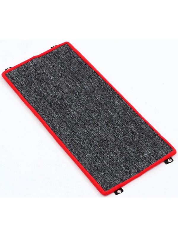 Когтеточка  угловая средняя, ковролиновая с пропиткой, 57 х 13 см  микс цветов