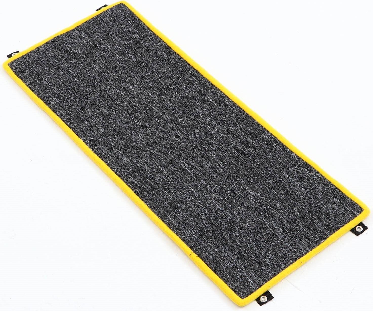 Когтеточка  угловая большая, с пропиткой, 67 х 14 см, микс цветов