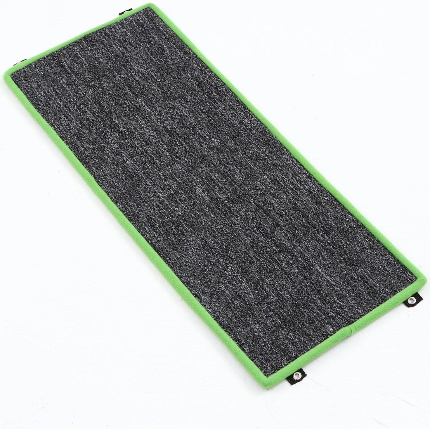 Когтеточка  угловая большая, с пропиткой, 67 х 14 см, микс цветов