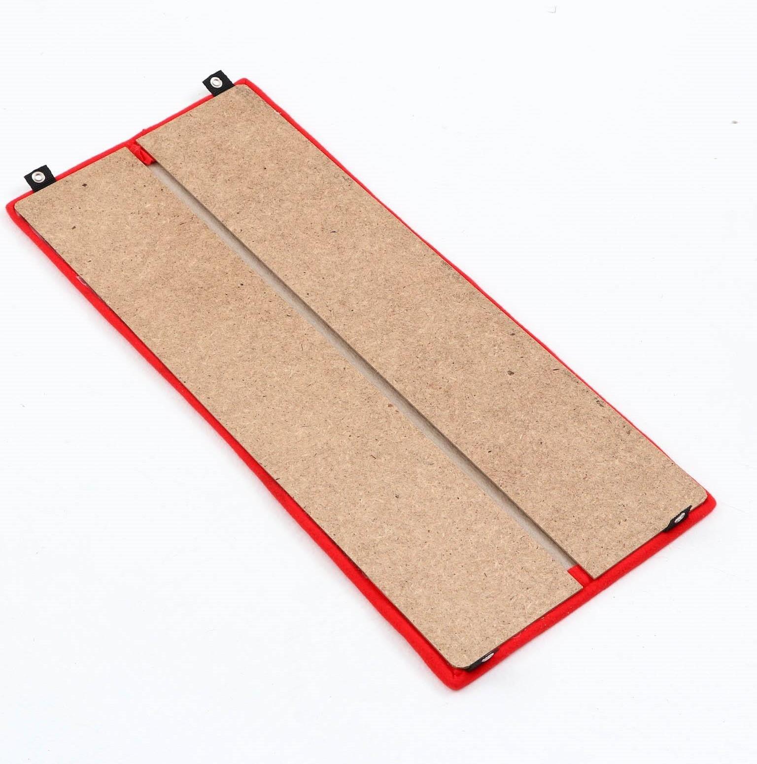 Когтеточка  угловая большая, с пропиткой, 67 х 14 см, микс цветов