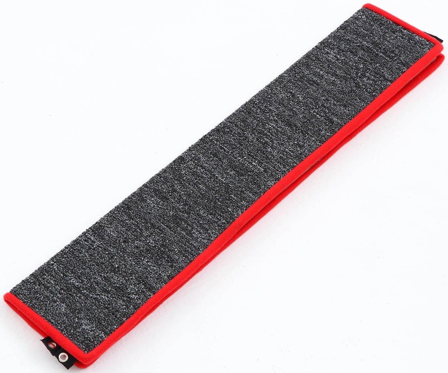 Когтеточка  угловая большая, с пропиткой, 67 х 14 см, микс цветов