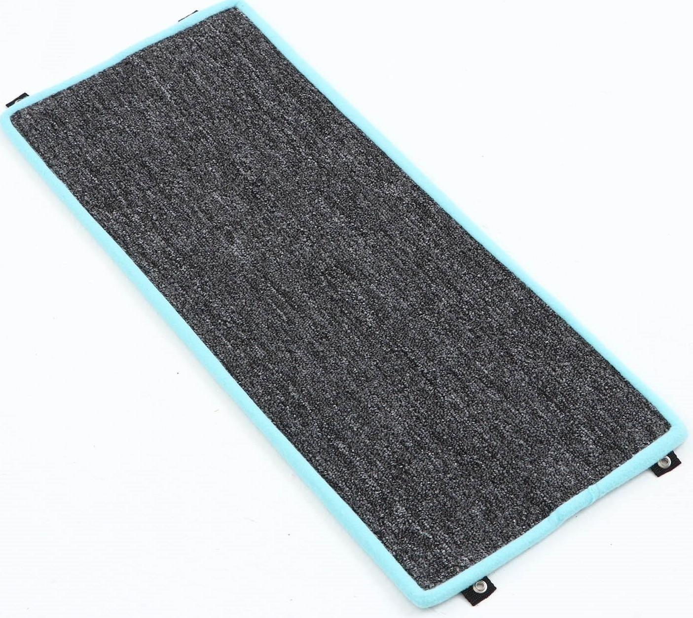 Когтеточка  угловая большая, с пропиткой, 67 х 14 см, микс цветов