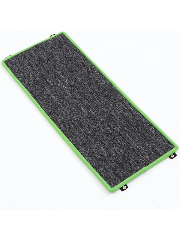 Когтеточка  угловая большая, с пропиткой, 67 х 14 см, микс цветов