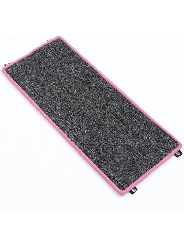 Когтеточка  угловая большая, с пропиткой, 67 х 14 см, микс цветов