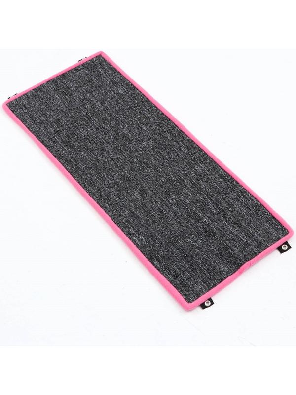 Когтеточка  угловая большая, с пропиткой, 67 х 14 см, микс цветов