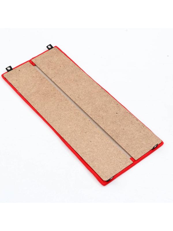 Когтеточка  угловая большая, с пропиткой, 67 х 14 см, микс цветов