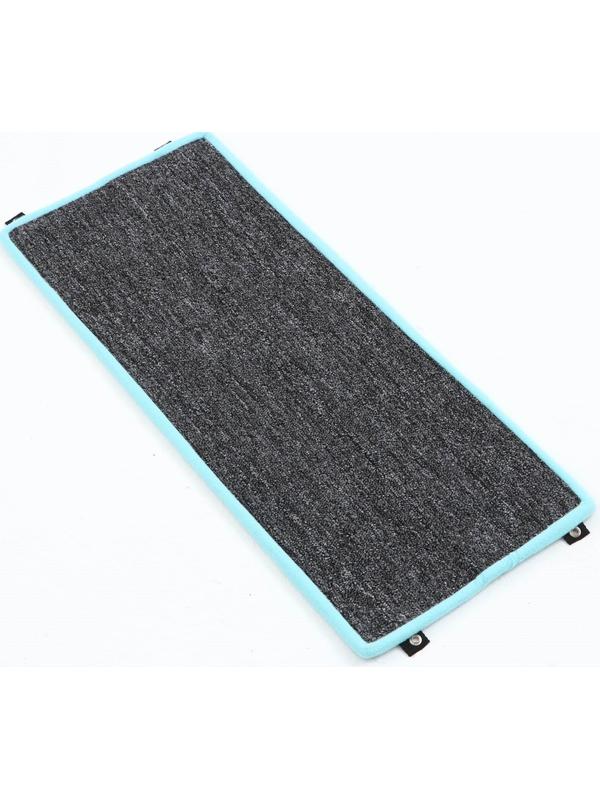 Когтеточка  угловая большая, с пропиткой, 67 х 14 см, микс цветов