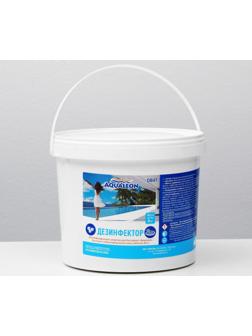 Быстрый стабилизированный хлор Aqualeon таб. 20 гр., 4 кг