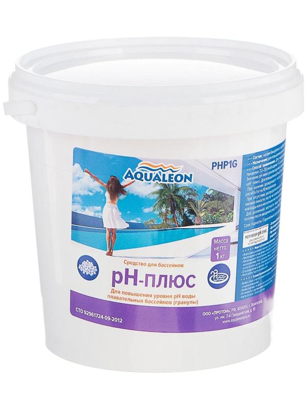 Регулятор pH-плюс Aqualeon гранулы, 1 кг