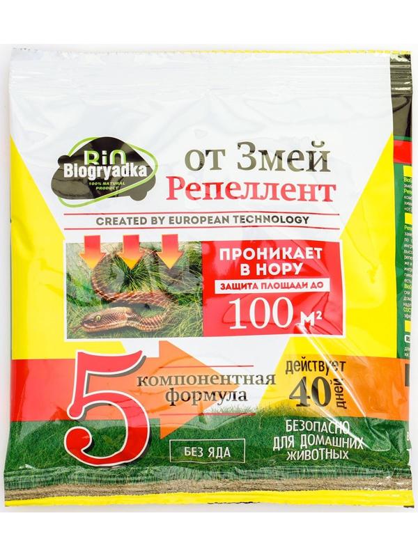 Биологический отпугиватель змей Bio грядка, пакет, 100 г