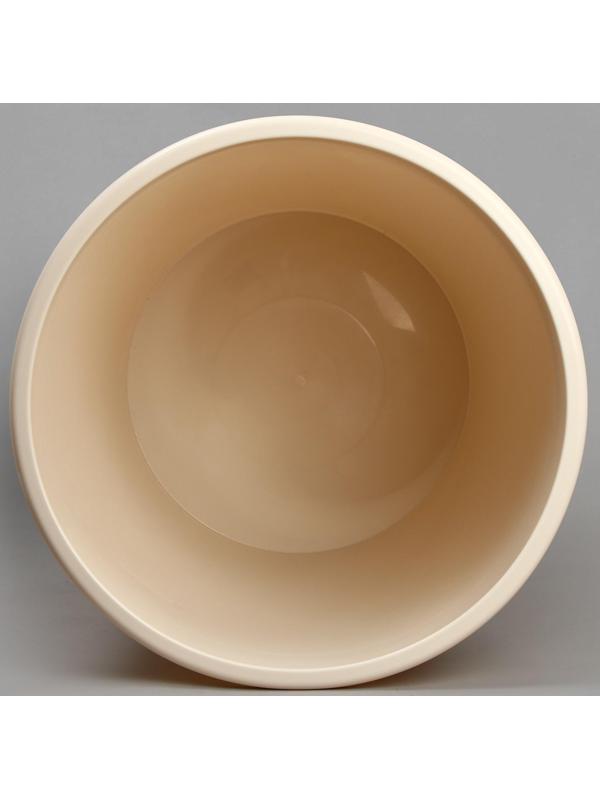 Бак пищевой, 100 л, с крышкой, бежевый