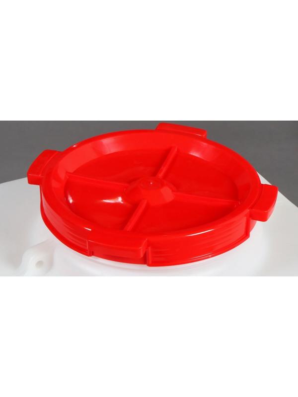 Бочка пищевая, 90 л, горловина 20 см, с крышкой