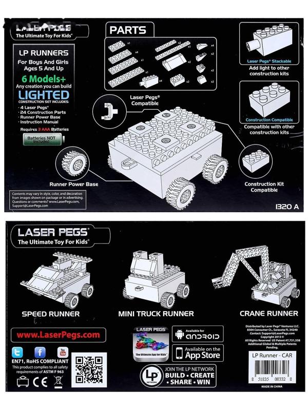 Конструктор «Военная машина», 6 в 1, 29 деталей