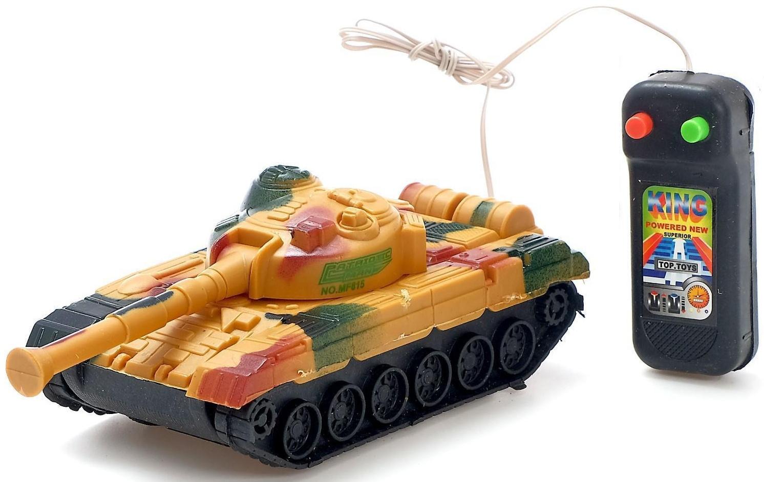 Танк «Тигр», на дистанционном управлении, цвета МИКС