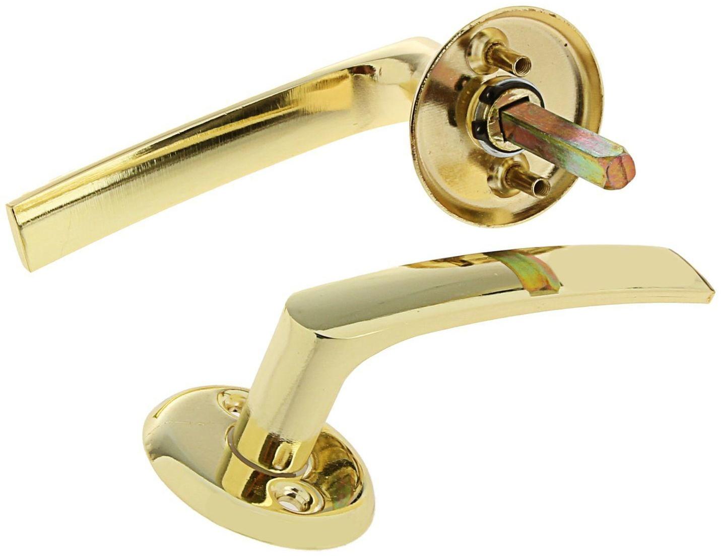 Ручка поворотная 16/001 PB, цвет золото