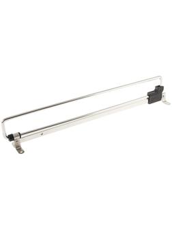 Штанга выдвижная, L=350 мм, цвет хром