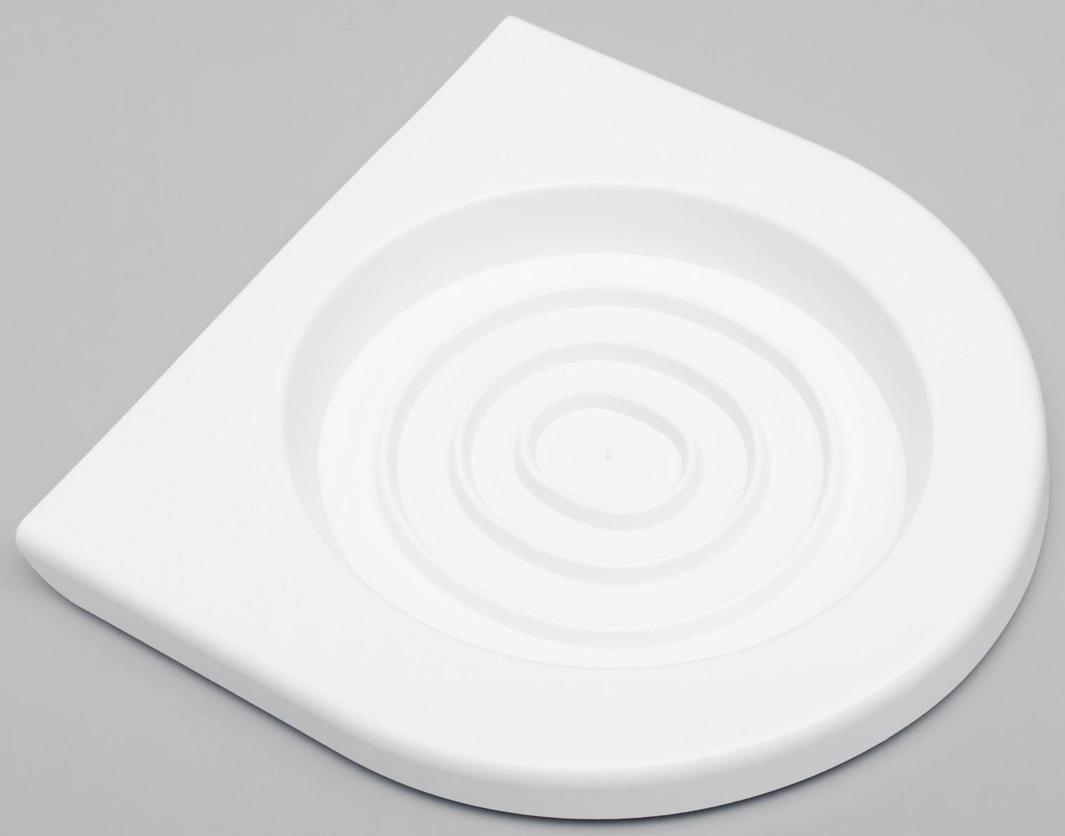 Туалет для приучения кошек к унитазу 39,2 х 38,7 х 3 см, белый