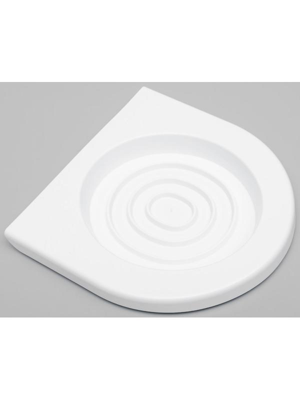 Туалет для приучения кошек к унитазу 39,2 х 38,7 х 3 см, белый