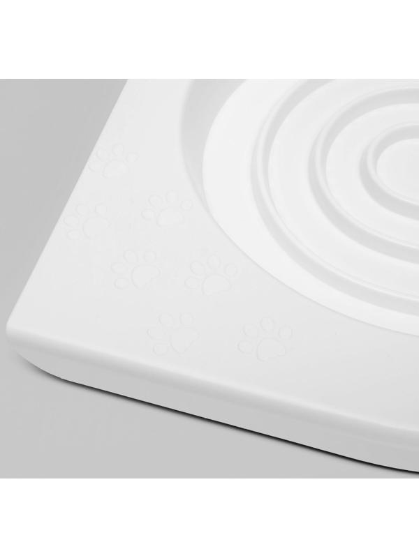 Туалет для приучения кошек к унитазу 39,2 х 38,7 х 3 см, белый