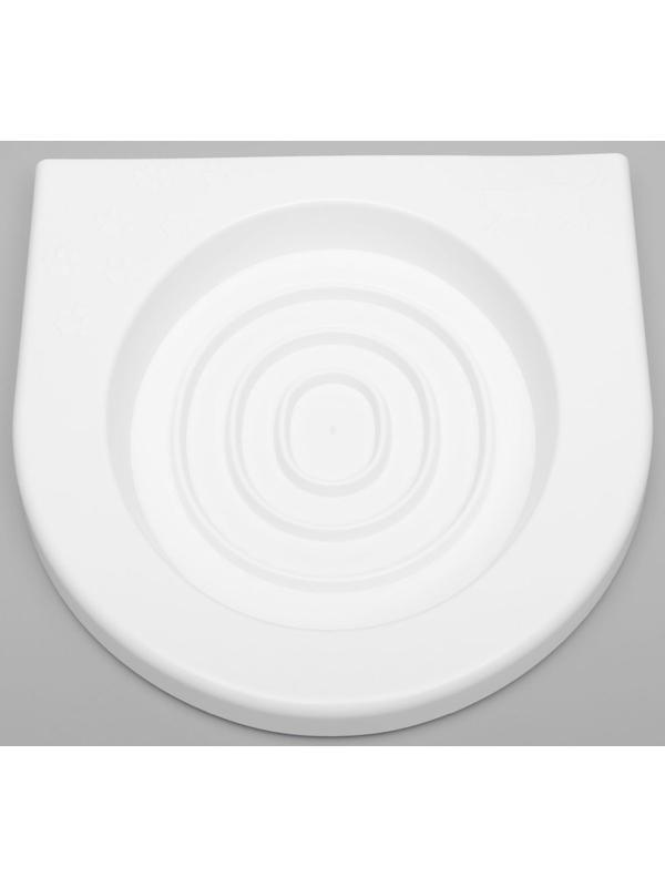 Туалет для приучения кошек к унитазу 39,2 х 38,7 х 3 см, белый