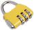 Замок навесной TRODOS CL506, кодовый, желтый