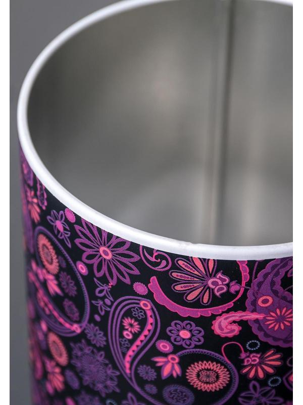 Банка для сыпучих продуктов «Бута», 1,1 л, 10×16 см, круглая, цвет чёрный