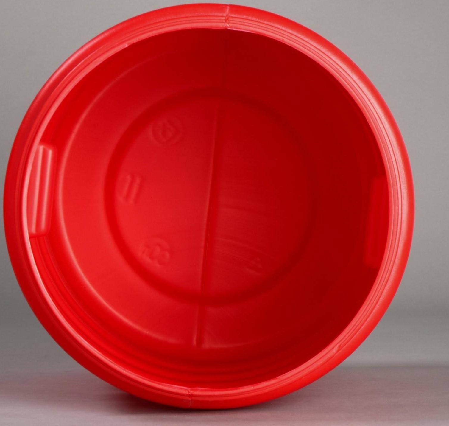 Бочка пищевая, 18 л, горловина 27 см, с крышкой, цвет МИКС