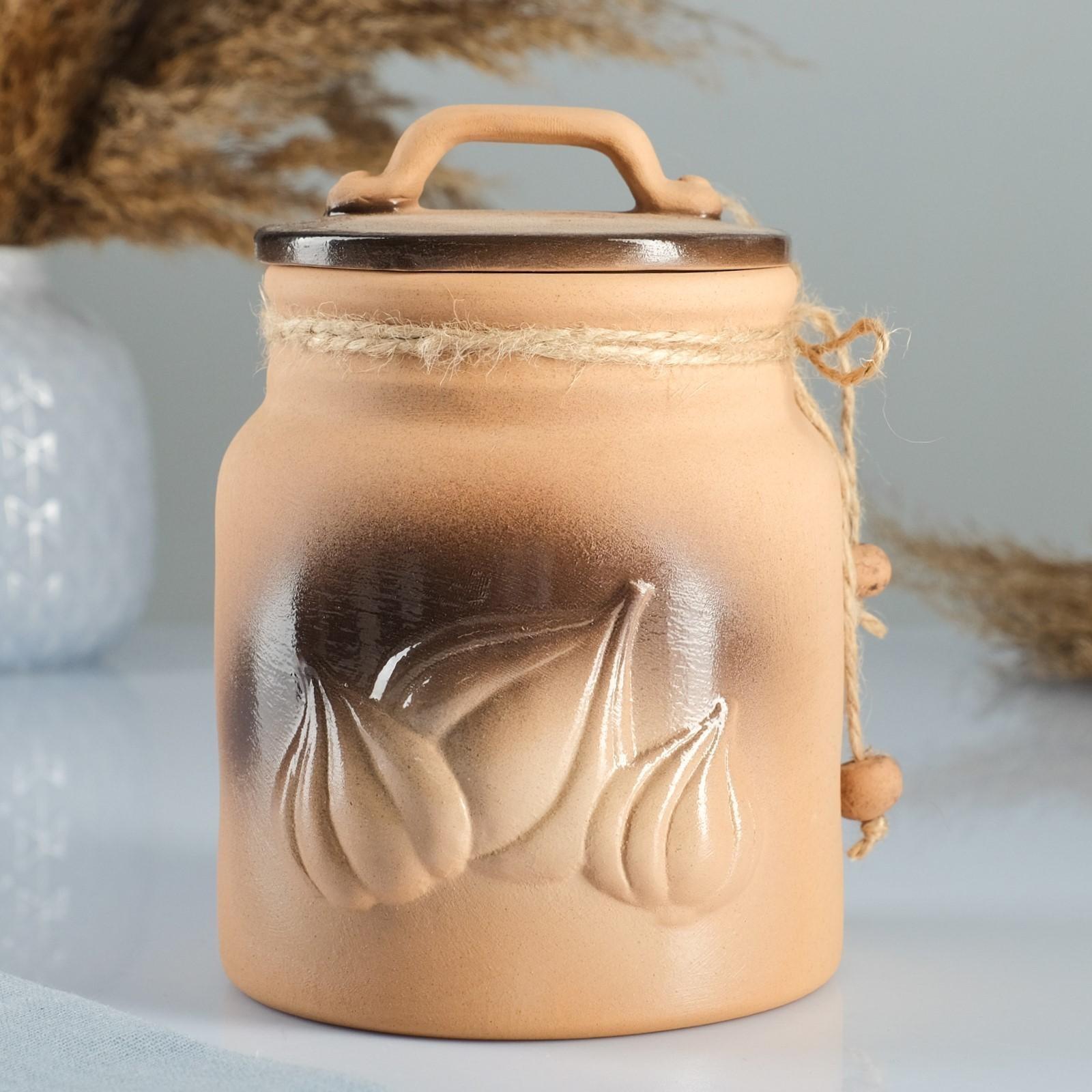 Банка для чеснока 