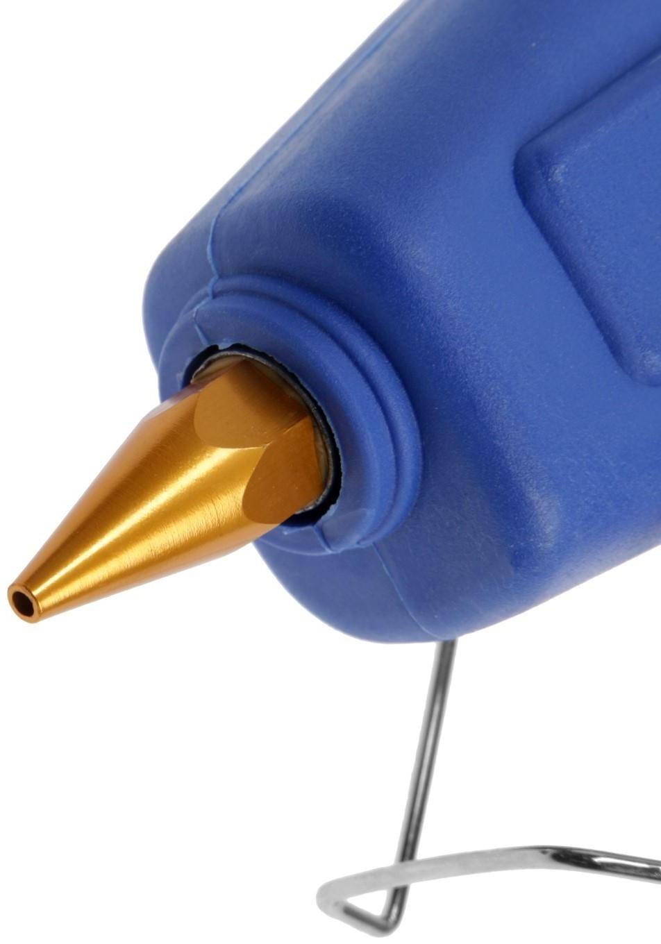 Клеевой пистолет ТУНДРА, переключатель мощности 60/100 Вт, 220 В, антикапля, 11 мм