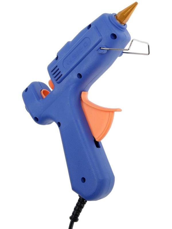 Клеевой пистолет ТУНДРА, переключатель мощности 60/100 Вт, 220 В, антикапля, 11 мм