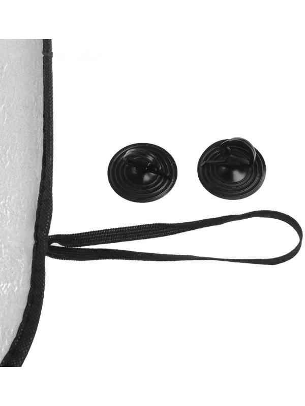 Экран солнцезащитный TORSO, на лобовое стекло, 140х70 см