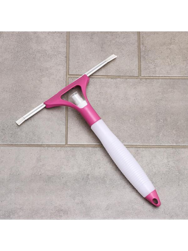 Водосгон с пульверизатором, 30×30 см, цвет МИКС