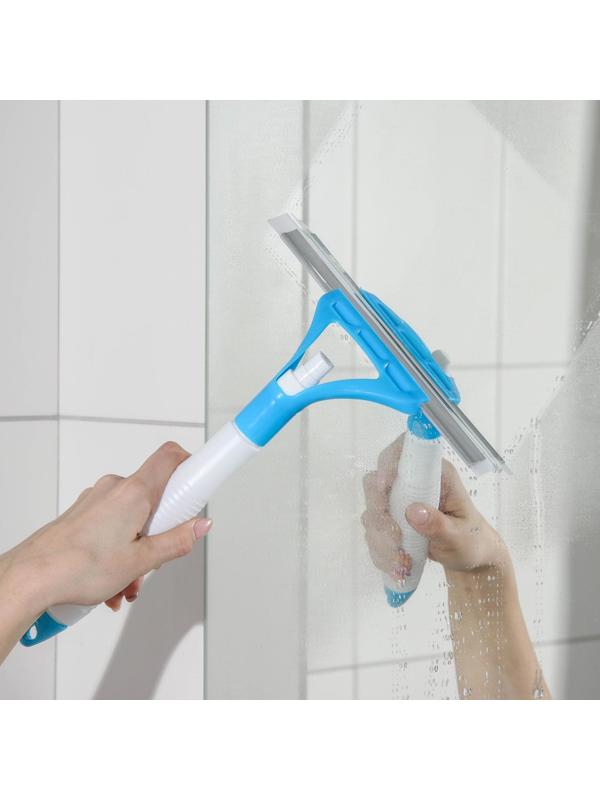 Водосгон с пульверизатором, 30×30 см, цвет МИКС