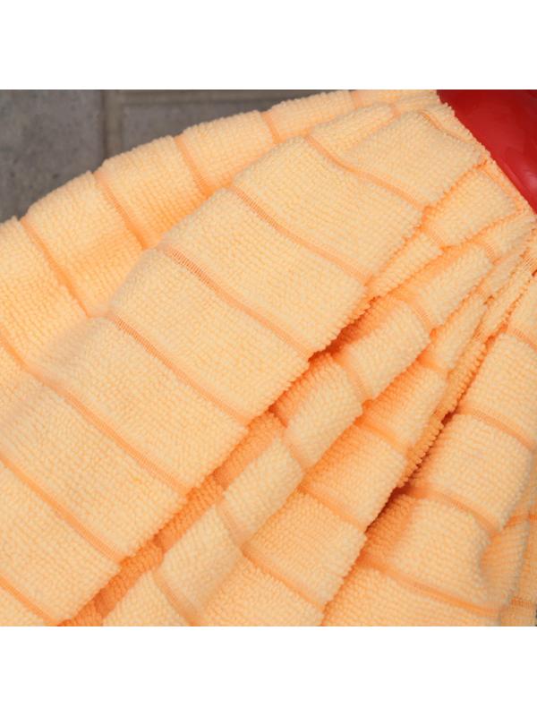 Насадка для швабры Доляна «Юбочка цельная», микрофибра, 150 г, цвет МИКС