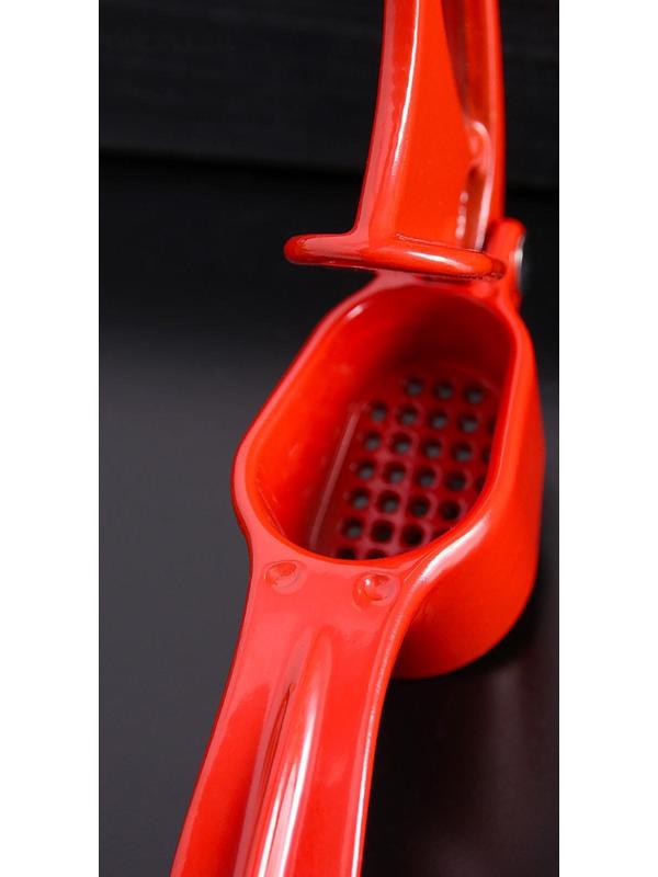 Пресс для чеснока Доляна «Краски», 16 см, цвет МИКС