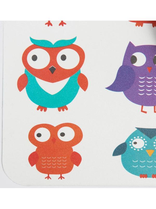 Салфетка сервировочная на стол «Совы», 42×27 см
