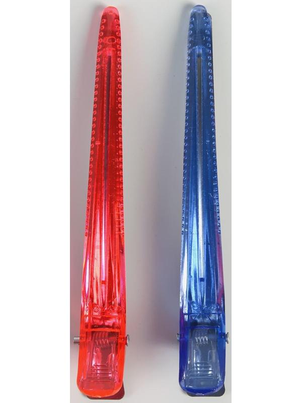 Набор зажимов для волос, 11,5 см, 2 шт, цвет МИКС