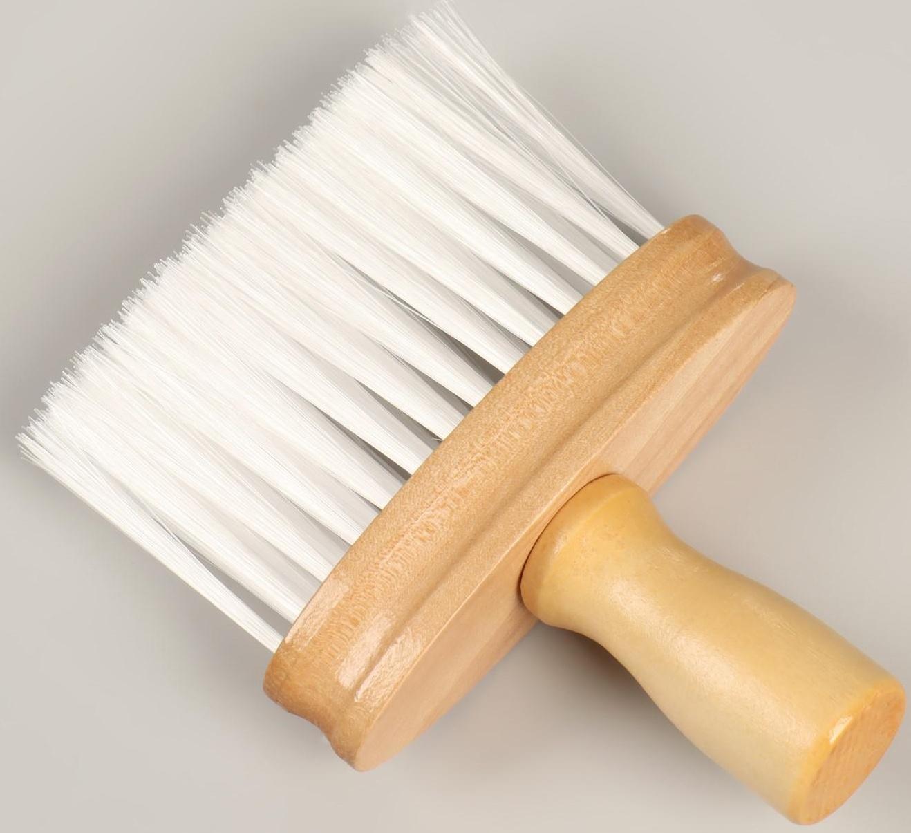 Щётка-сметка для удаления волос, цвет «светлое дерево»