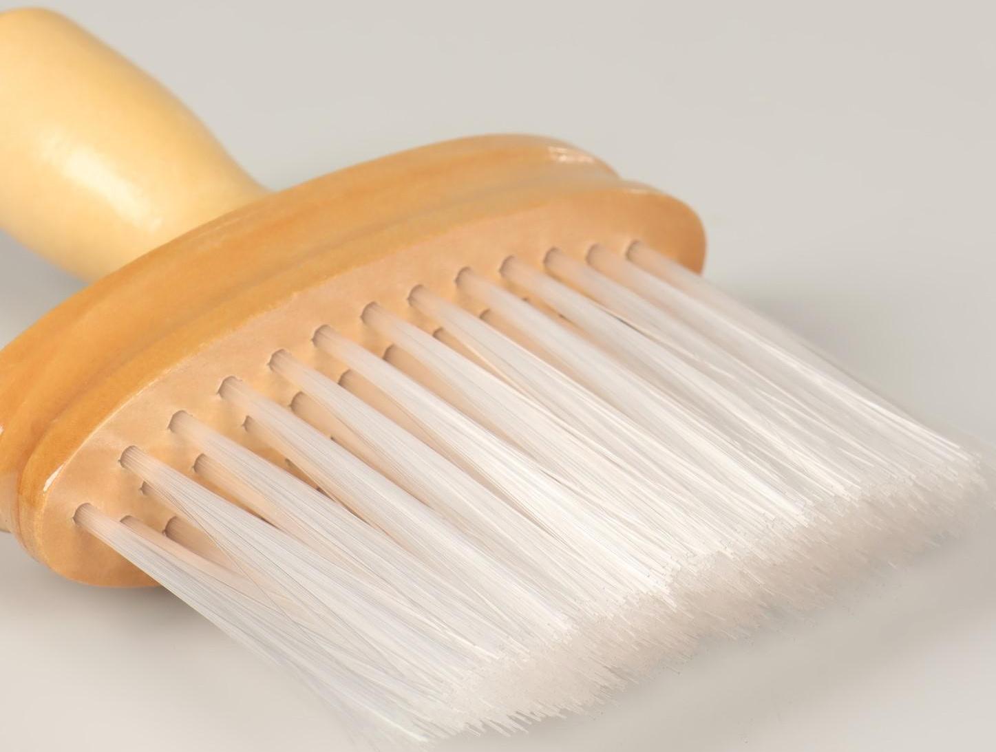 Щётка-сметка для удаления волос, цвет «светлое дерево»