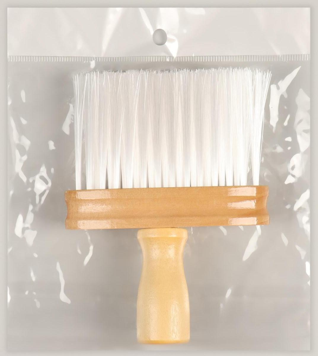 Щётка-сметка для удаления волос, цвет «светлое дерево»