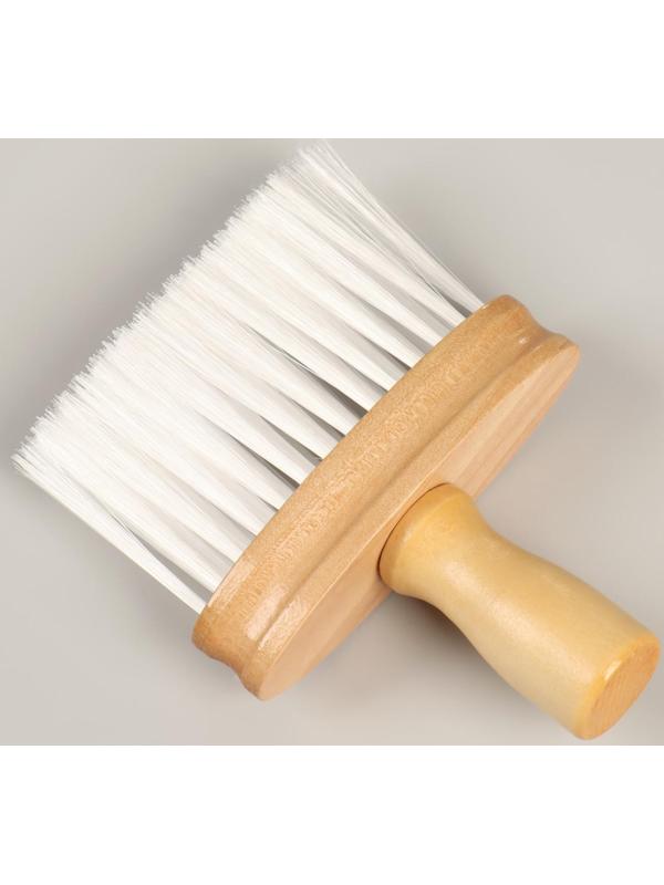 Щётка-сметка для удаления волос, цвет «светлое дерево»