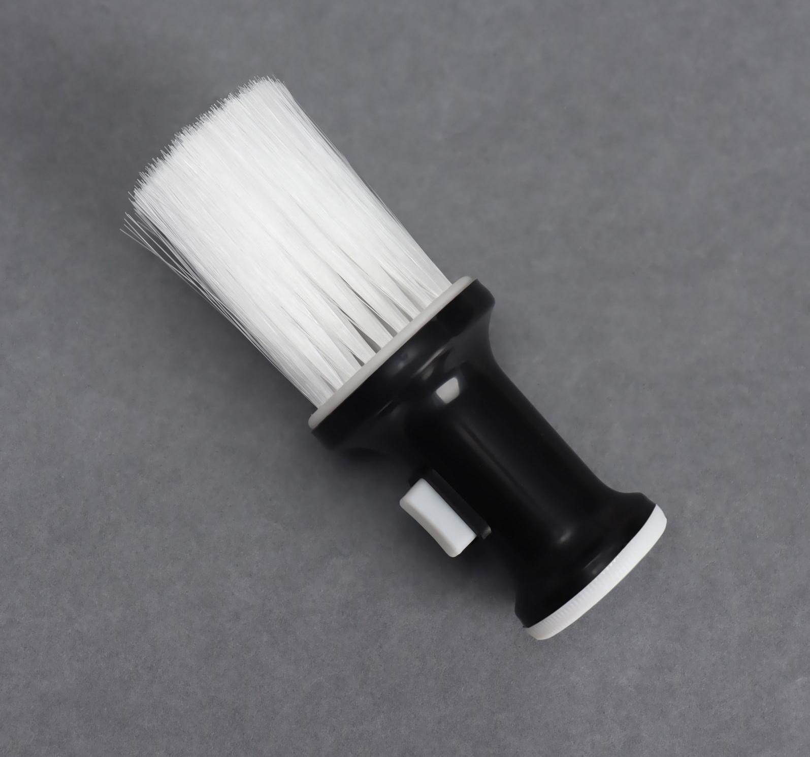 Щётка-сметка для удаления волос, цвет чёрный/белый