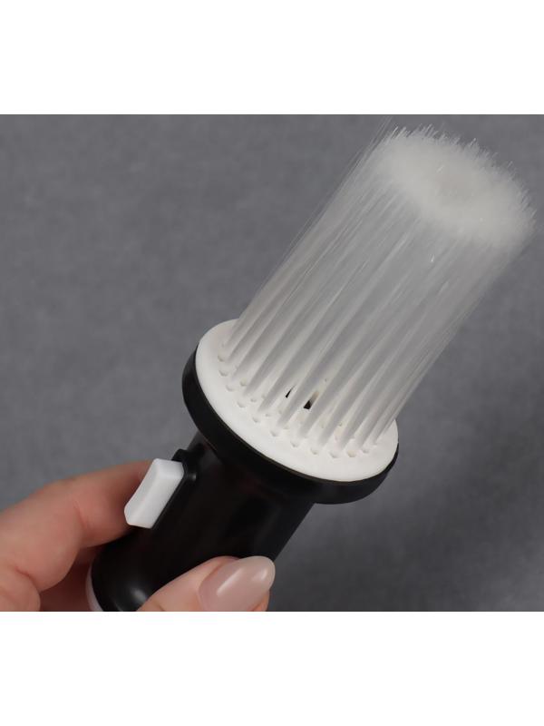 Щётка-сметка для удаления волос, цвет чёрный/белый