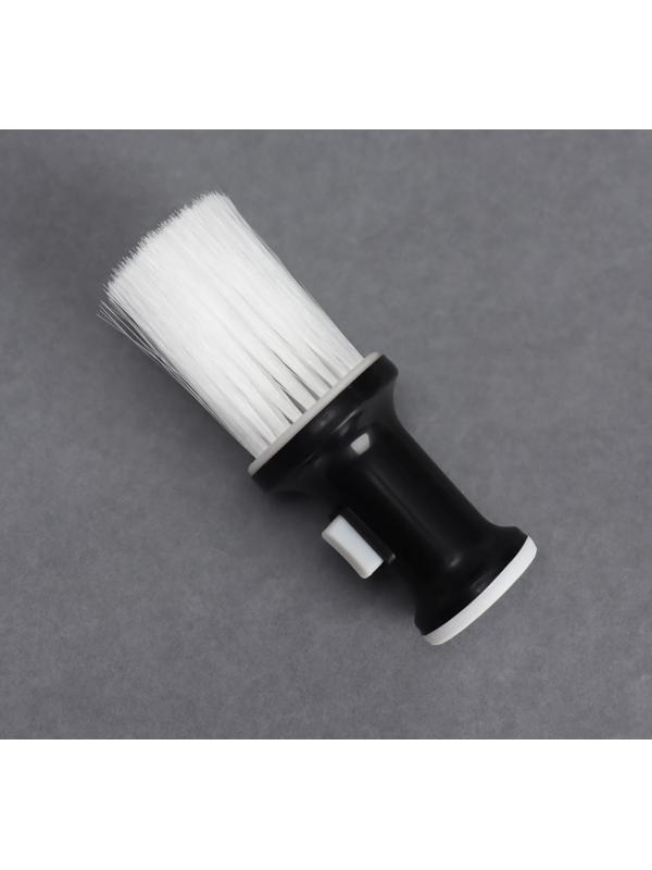 Щётка-сметка для удаления волос, цвет чёрный/белый